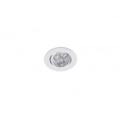 Luminárias de Teto Spot Super LED 3W Branco Frio Redonda Direcionável