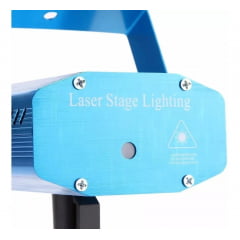 Mini Laser Led Projetor Raio Holografico Dj Festa Balada