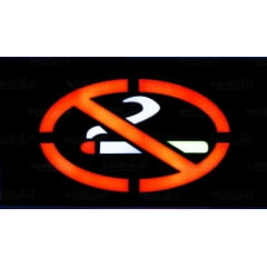 Painel de Led Proibido Fumar com Efeito Neon Bivolt - MPL-6619