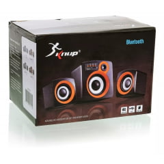 Caixa De Som 2.1 Knup Kp-6011 Bluetooth