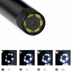 Câmera Endoscópica 6 LEDs USB 2 em 1 Android e PC 5 Metros Tomate - MNK-005