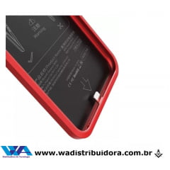 Capa Carregadora Baseus Ample para Iphone 6/6s Plus 3600mah Vermelho + nota fiscal