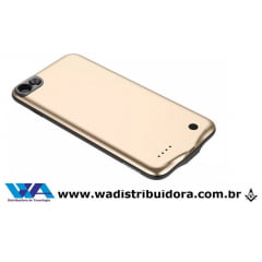 Capa Carregadora Baseus Geshion para Iphone 7/8 2500mah Dourado