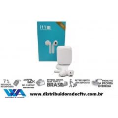 Fone AirPods I11 Tws 5.0 Automático Touch Screen iPhone