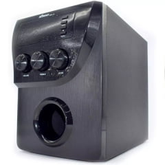 Caixa De Som 20w Bluetooth 2.1 Micro System Mp3 Fm Pc Tv