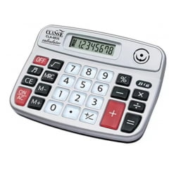 Calculadora Grande Eletrônica Kk-9835 C/8 Digitos