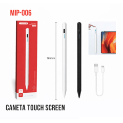 Caneta Capacitiva Recarregável Tomate MIP-006A Touch Screen Alta Precisão Caneta Capacitiva Recarregável Tomate MIP-006A Touch Screen Alta Precisão