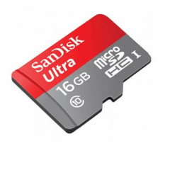 Cartão de Memória 16GB - Sandisk Ultra - Classe 10