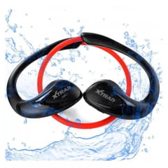 Fone De Ouvido Bluetooth Esporte Á Prova D'água Xtrad Lc117