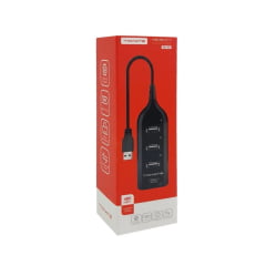 HUB COM 4 PORTAS USB 2.0 480MBPS TOMATE MST-005