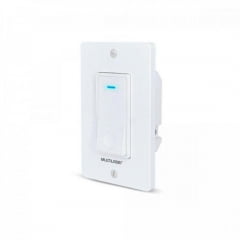 Interruptor Inteligente 1 Tecla Wi-Fi SE235 Branco MULTILASER