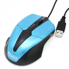 Mouse Óptico USB Plug-X M-203