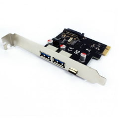 Placa PCI-E 2 * USB 3.0 + Type-C Dex - DP-33C