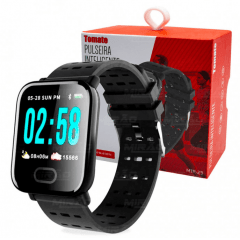 Relógio Smart Watch Bluetooth 4.0 Android iOS Tomate - MTR-23