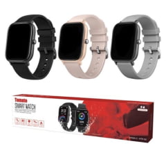 Smartwatch IP68 Tomate MTR-82 Relógio Inteligente Bluetooth Monitor de Saúde Smartwatch IP68 Tomate MTR-82 Relógio Inteligente Bluetooth Monitor de Saúde