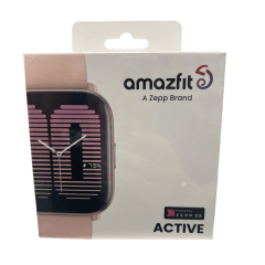 Relógio Smartwatch Amazfit Active A2211 Midnight Rosa com Monitoramento de Saúde