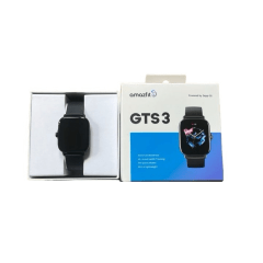Relógio Smartwatch Amazfit GTS 3 A2035 Graphite Black com GPS e Monitoramento Avançado de Saúde