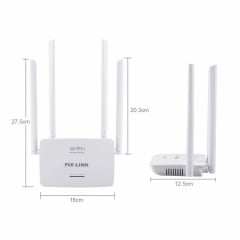 Roteador Wireless-N 300Mbps 4 Antenas - LV-WR08 - 02912