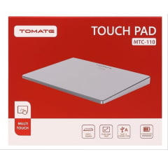Touchpad Bluetooth Recarregável MTC-110 Tomate para Windows e Mac | Precisão e Mobilidade