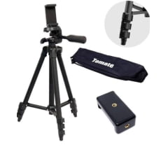 Tripé Universal 1,40m Tomate MTG-3014 para Câmera e Celular