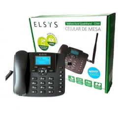 Telefone Celular De Mesa Gsm Quadriband Dual-chip Epfs12 Original com Garantia e nota fiscal