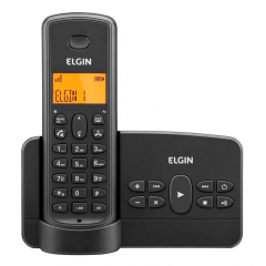 Telefone S/fio Com Secretária Eletrônica E Id Chamadas-elgin
