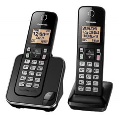TELEFONE PANASONIC S/FIO 2 BASES KX-TGC352