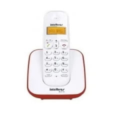 Telefone Sem Fio Intelbras Ts 3110 Branco/vermelho original + nota fiscal