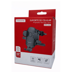 Suporte de Celular para Carro Saída de Ar Tomate MTG-022 Universal Suporte de Celular para Carro Saída de Ar Tomate MTG-022 Universal