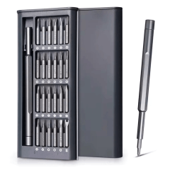 Chave de Fenda 24 em 1 Multiuso em Aço – Ferramentas de Reparo 04087 Chave de Fenda 24 em 1 Multiuso em Aço – Ferramentas de Reparo 04087