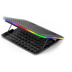 Base Gamer para Notebook 17.3' C3Tech com Coolers RGB LED - NBC-600BK
