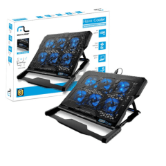 Base Gamer para Notebook Multilaser Hexa com 6 Coolers até 17' - AC282