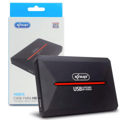 Case HD Externo USB 3.0 Sata 2.5 Polegadas KNUP - KP-HD825