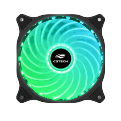Cooler Fan C3Tech Storm 12cm 18 Leds RGB - F9-L150RGB