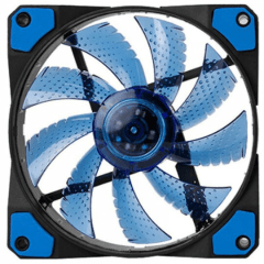 Cooler Fan para Gabinete Led Azul 1100 RPM - KP-VR310