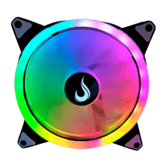 Cooler FAN Rise Mode Galaxy Motherboard 120mm Dual Led RGB - RM-MB-01-5V