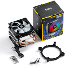 Cooler para Processador AMD Intel Duplo com Led RGB REVENGER - G-VR304
