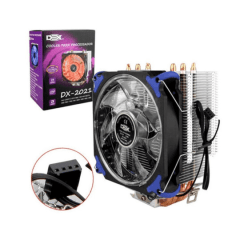Cooler para Processador CPU Universal com 21 Leds AzulDex - DX-2021