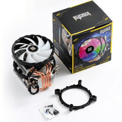 Cooler para Processador Duplo Fan 120 mm Led RGB REVENGER - G-VR305