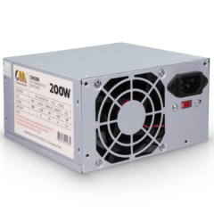 Fonte ATX 200W Bivolt Manual s/ Cabo de Energia CHINAMATE - CM200