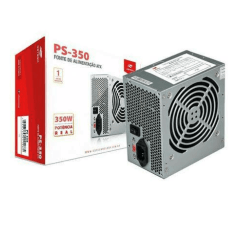 Fonte ATX 350W C3Tech Bivolt sem cabo - PS-350
