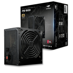 Fonte ATX 500W C3Tech Bivolt sem Cabo - PS-500BK