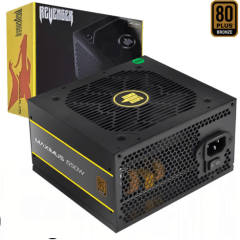 Somos importador e distribuidor de Fonte ATX 650W 80 Plus Bronze PFC Ativo REVENGER - FO-MAX02