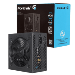 Fonte ATX Fortrek Black Hawk 400W 80 Plus White Bivolt Preto - 70458