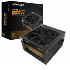 Fonte Gamer ATX Mymax 850W 80 Plus Bronze - MPSU FP850W