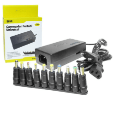 Fonte para Notebook Universal 120W com 10 Plugues B-MAX - AB-019