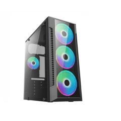 Gabinete Gamer Brazil Pc Black com Lateral Vidro S/ Fonte - BPC-C3147