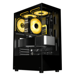 Gabinete Gamer Heydar Dark Liketec - Sem Fans