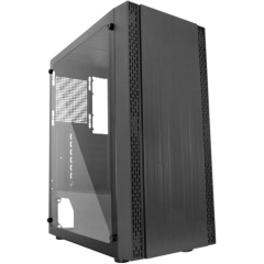 Gabinete Gamer K-Mex Pantera III Lateral Transparente Psu cover - CG-B1Z5