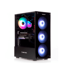 Gabinete Gamer Matrix Midtower 3x FAN RGB Rainbow - Liketec